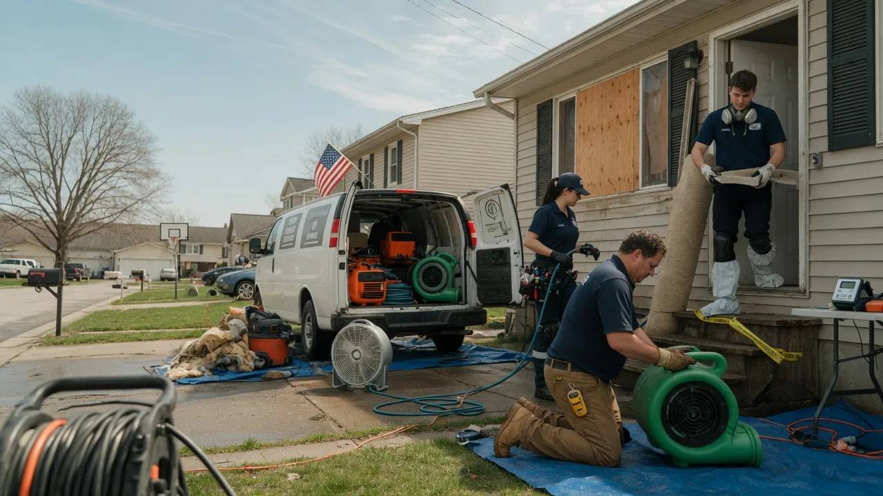 Water Damage Restoration in Lagrange, OH near me